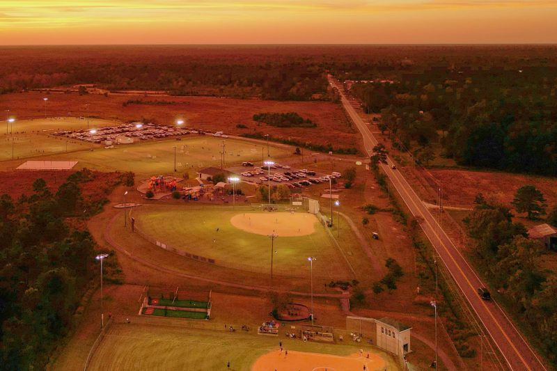 baseball field park in hampstead north carolina