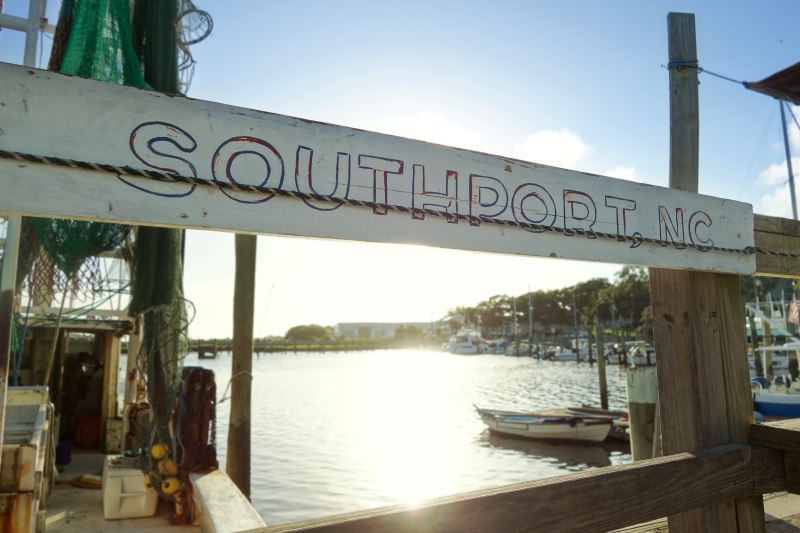 pier on southport north carolina